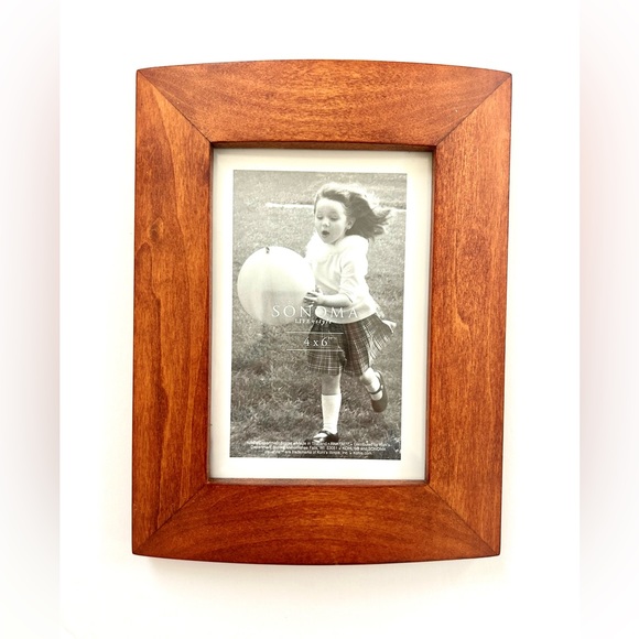 Sonoma Wood Design Style Picture Frame 4”x6” photo - Picture 9 of 10